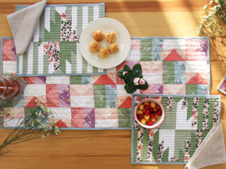 Musing placemats - mønster og design Art Gallery Fabrics - AGF. Gratis mønster på søde dækkeservietter