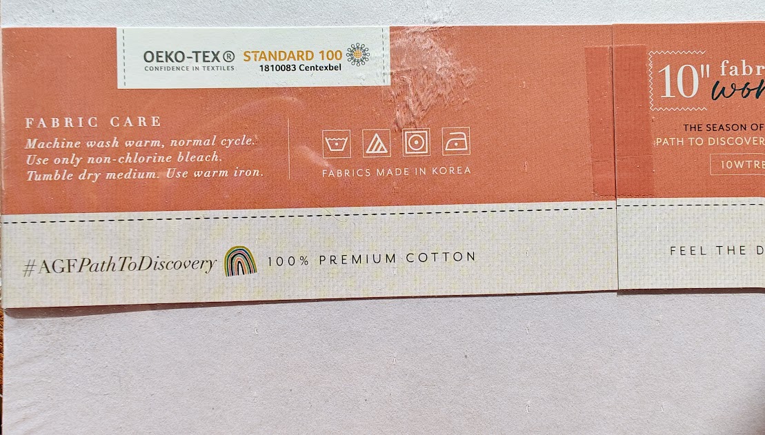 Art gallery fabrics - Path to Discovery - fortunate - økologisk Oeko- tex -patchwork - AGF