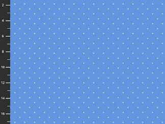 Lyslilla stof med lysgrøn prik, fra kollektionen True Colors Tiny af Tula Pink - Bluebell.