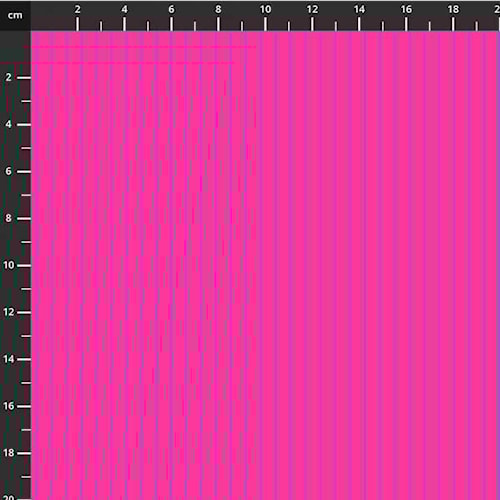 Pink med mørklilla strib, stof fra Tula Pink - Kollektionen hedder True Colors Tiny Stripes og dette design hedder Mystic.